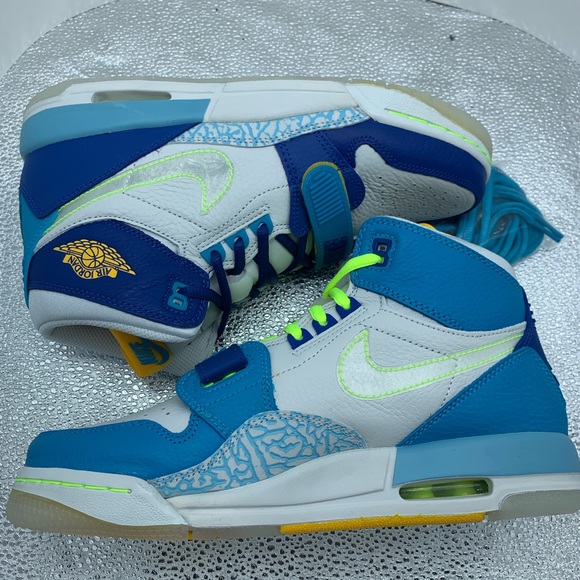 Nike Air Jordan Legacy 312 Fly Two Toned Blue GS - Picture 6 of 7